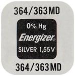 Energizer 364-363/SR621SW Silveroxid Batteri