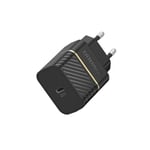 Otterbox Fast Charge Väggladdare + Kabel USB-C till USB-C 20W, Black