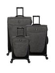 It Luggage Britbag Perissa 3Pc Suitcase Set - Tech Grey