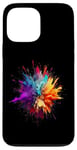 Coque pour iPhone 13 Pro Max Color Splash pour homme et femme