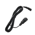 IEC320 C14 To IEC320 C7 Power Cord 10A 250V 2500W IEC320 C14 Male To IEC320 GFL