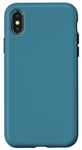 Coque pour iPhone X/XS Bleu mer