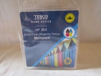 NEW TESCO HOME OFFICE PRINTER INK FOR PRINTERS USING HP 364-MULTIPACK.