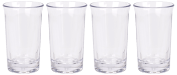 CampOut SHOTGLAS I PLAST 4-PACK