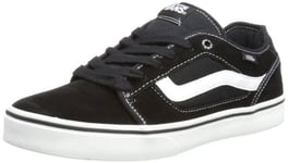 Vans Men's Torer Low-Top Trainers, Black/White, 7 UK