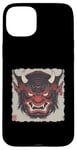 iPhone 15 Plus Oni Yokai Devil Mask Japanese Art Samurai Ukiyo-e Case