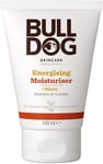 Bulldog Skincare Energising Moisturiser for Men, 100 ml 