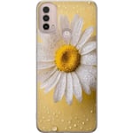 Mobilcover til Motorola Moto E40 med Porcelænsblomst motiv