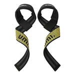 Umi Sangles de Fitness et Musculation Halérophilie Bandes Straps Rembourrées Support de Poignet Lifting Straps Extra-Longues Sangles de Gymnastique Crossfit