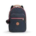 Kipling CLAS SEOUL, Large Backpack with Laptop Protection 15", 45 cm, 25 L, 0.68 kg, True Navy Combo