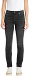 REPLAY Adult WB461 Maijke Straight Jeans, Black 098, 26W / 34L