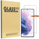 [1 Pièce] Protecteur d'écran Samsung Galaxy S21 Plus- S21+ 5G Verre Trempé Film de Protection Vitre Tactile Anti-poussiere