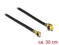 DELOCK – Antenna Cable MHF® I plug to MHF® 4L plug 1.13 30 cm (89649)