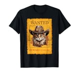 The Meowdy the Cowboys Cat Funny T-Shirt