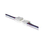 Velleman - connecteur pour flexible led rvb avec cable (male-femelle) LCON13 RI6649