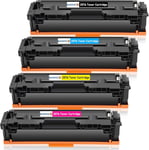 207A W2210A Compatible pour HP 207A 207X Cartouche de Toner pour HP Color Laserjet Pro MFP M283fdw M255dw M282nw M283fdn M255nw Toner W2210A W2211A W2212A W2213A.[G1201]