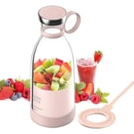 Mixer Smoothie Maker,Portable Mixer avec USB Rechargeable ,350 ml Mini centrifugeuse Juicer Blender Convient pour milksha , smoo24