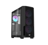 DarkFlash DF2100 Tempered Glass ATX PC Case 4X ARGB Fans - Black