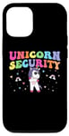 Coque pour iPhone 14 Pro Unicorn Security Costume to protect Mom Sister Bday Princess