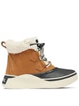 SOREL Kids Youth Out N About 4 Chillz Waterproof Boots- Tan, Brown, Size 4 Older