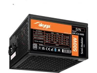 Zasilacz Atx 500W Akyga Ak-C2-500 Semi-Modular P4+4 2X Pci-E 6+2 Pin 4X Sata 2X Molex Fan 12Cm