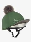 LeMieux Pom Pom Hat Hunter Green