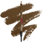 NYX Professional Makeup Powder Louder 12HR Wear Buildable Micro-Fibres Brow Pencil 2g (Various Shades) - Soft Brown