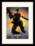 Call of Duty: Black Ops 4 (Battery) Monté & Impression encadrée, Multicolore, 30 X 40cm