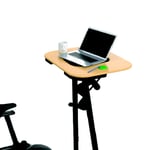 Horizon Fitness desk piano appoggio richiudibile in legno per cyclette gym bike 