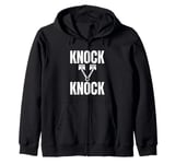 Engine Knock Knock Broken Piston Funny Car Lover Mechanic Zip Hoodie