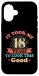 Coque pour iPhone 16 Live Legend 18th years Vintage Birthday Party Celebration