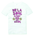 De La Soul 3 Feet High And Rising Hip Hop T Shirt White