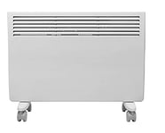 Devola 1500W Wifi Enabled Eco Electric Panel Heater, Smart radiator works with Alexa, Energy Efficient Adjustable Thermostat with Timer, wall mounted radiator & Floor Stand, Lot 20, DVM15WF