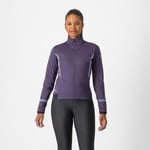 Castelli Dinamica 2 Dame Sykkeljakke Night Shade/Silver Reflex, Str. L