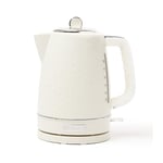 Haden Starbeck White Kettle - 1.7L Fast Boil, Quiet, Cordless Electric Kettle - 3000W, BPA Free, Ergonomic Handle, Energy-Efficient, lightweight - Perfect for Home and Travel