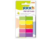 Pop Up Faner 5St 45X12 40 Blad Assorterat Neon - (24 Stk.)