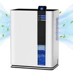 Dehumidifiers for Home, GPJ 3000ML Dehumidifier for Bedroom, Silent Low Energy Small Dehumidifier with 4 Color Lights - Perfect for Damp Spaces