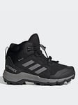 adidas Terrex Kids Gore-Tex Hiking Boots -black, Black, Size 3 Older