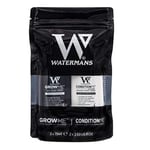 Watermans minis Travel shampoo and conditioner set - 75ml Travel Kit - Hair Gym Kit - Hair Growth Products