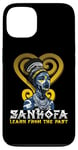 iPhone 13 Learn From The Past African Symbol Adinkra Sankofa History Case