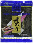 Kaitatuya Yaki nori Full Size Roasted Seaweed for Sushi and Miso soup 25 g - Blue (Pack of 10, 10 Sheets Each)