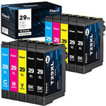 Timink 29 XL Ink Cartridges Multipack Replacement for Epson 29 XL Compatible for Epson Expression Home XP-355 XP-342 XP-245 XP-352 XP-235 XP-442 XP-335 XP-255 XP-257 XP-332 XP-345 (10-Pack)