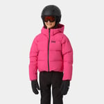 Helly Hansen Juniors' Nora Short Puffy Ski Jacket Rosa 152/12