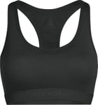 Icebreaker Women's Merino 125 Zoneknit Racerback Bra Black, XS