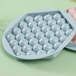 Circle Ice Cube Tray Small Ice Ball Maker Tray Mold Easy To Use 37