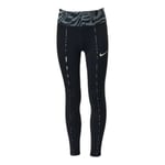 Nike G One Tight AOP, Leggings Fille, Black/Coconut Milk/(Coconut Milk) (gcw#4), M