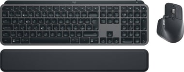 Logitech MX Keys S Combo keyboard Mouse included RF Wireless + Bluetooth QWERTZ