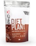 Phd Nutrition Diet Plant, Vegan Protein Powder Plant Based, Belgian Chocolate, H