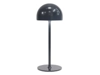 Sirius Tim Genopladelig Lampe - Mørk Grå - H 30 Cm