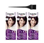 Palette Schwarzkopf Intensive Color Cream Permanent Hair Color 3-Pack